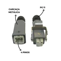TOMADA MULTIPOLAR INDUSTRIAL 4 POLOS/ PINOS - 2 ENTRADAS SEM ENGATE - Foto 2