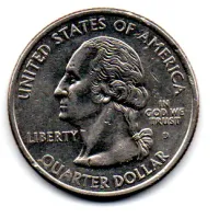 Estados Unidos - 2002D - 25 Cents - Louisiana - State Quarter Dollar - MBC - Foto 2