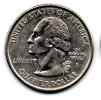 Estados Unidos - 2002D - 25 Cents - Tennessee - State Quarter Dollar - MBC - Foto 2