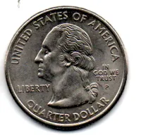 Estados Unidos - 2002P - 25 Cents - Tennessee - State Quarter Dollar - Soberba - Foto 2
