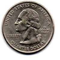 Estados Unidos - 2002D - 25 Cents - Mississippi - State Quarter Dollar - MBC - Foto 2