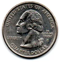 Estados Unidos - 2003P - 25 Cents - Arkansas - State Quarter Dollar - MBC - Foto 2