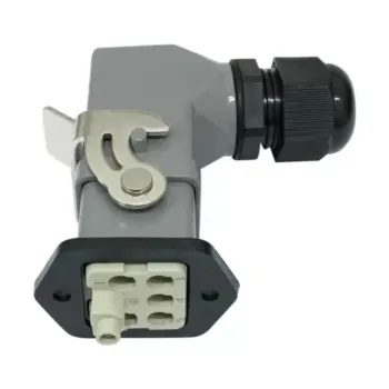 TOMADA MULTIPOLAR INDUSTRIAL 6 POLOS/ PINOS CRIMPAR LADO - Foto 2