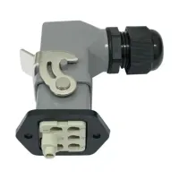 TOMADA MULTIPOLAR INDUSTRIAL 6 POLOS/ PINOS CRIMPAR LADO - Foto 2