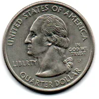 Estados Unidos - 2003D - 25 Cents - Alabama - State Quarter Dollar - Foto 2