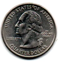 Estados Unidos - 2003P - 25 Cents - Alabama - State Quarter Dollar - MBC - Foto 2