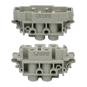 TOMADA MULTIPOLAR INDUSTRIAL 6 POLOS/ PINOS LADO - 80A 690V  - Foto 2