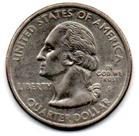 Estados Unidos - 2003D - 25 Cents - Missouri - State Quarter Dollar - MBC - Foto 2