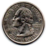 Estados Unidos - 2004D - 25 Cents - Iowa - State Quarter Dollar - Foto 2