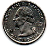 Estados Unidos - 2004D - 25 Cents - Wisconsin - State Quarter Dollar - MBC - Foto 2
