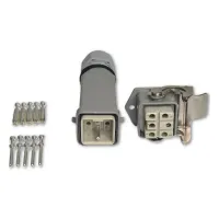 TOMADA MULTIPOLAR INDUSTRIAL 6 POLOS/ PINOS CRIMPAR TOPO - Foto 3