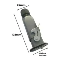 TOMADA MULTIPOLAR INDUSTRIAL 6 POLOS/ PINOS CRIMPAR TOPO - Foto 5