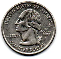 Estados Unidos - 2005D - 25 Cents - California - State Quarter Dollar - MBC - Foto 2