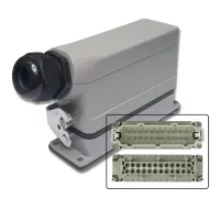 TOMADA MULTIPOLAR INDUSTRIAL 24 POLOS/ PINOS LADO 1 TRAVA