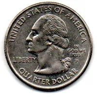Estados Unidos - 2005P - 25 Cents - Kansas - State Quarter Dollar - MBC - Foto 2