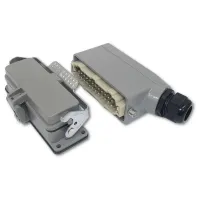 TOMADA MULTIPOLAR INDUSTRIAL 24 POLOS/ PINOS LADO PROTEÇÃO NA BASE - Foto 5