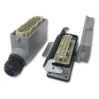 TOMADA MULTIPOLAR INDUSTRIAL 24 POLOS/ PINOS LADO PROTEÇÃO NA BASE - Foto 6