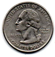 Estados Unidos - 2005D - 25 Cents - West Virginia - State Quarter Dollar - MBC - Foto 2