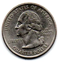 Estados Unidos - 2005P - 25 Cents - West Virginia - State Quarter Dollar - MBC - Foto 2