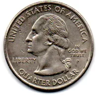 Estados Unidos - 2005P - 25 Cents - West Virginia - State Quarter Dollar - Foto 2