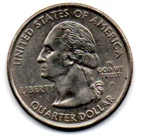 Estados Unidos - 2005P - 25 Cents - Minnesota - State Quarter Dollar - MBC - Foto 2