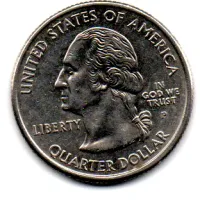 Estados Unidos - 2006P - 25 Cents - Nebraska - State Quarter Dollar - Foto 2