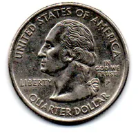 Estados Unidos - 2006P - 25 Cents - Nebraska - State Quarter Dollar - Foto 2