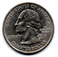 Estados Unidos - 2006P - 25 Cents - South Dakota - State Quarter Dollar - MBC - Foto 2