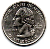 Estados Unidos - 2006D - 25 Cents - North Dakota - State Quarter Dollar - MBC - Foto 2