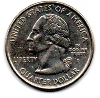 Estados Unidos - 2006D - 25 Cents - North Dakota - State Quarter Dollar - Foto 2