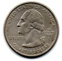 Estados Unidos - 2006P - 25 Cents - North Dakota - State Quarter Dollar - Foto 2