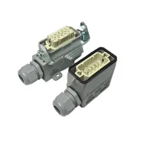 TOMADA INDUSTRIAL MULTIPOLAR 10 POLOS/ PINOS LADO BASE ALTA  - SERIE HA - Foto 3