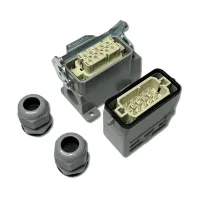 TOMADA INDUSTRIAL MULTIPOLAR 10 POLOS/ PINOS LADO BASE ALTA  - SERIE HA - Foto 4