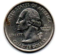 Estados Unidos - 2006P - 25 Cents - Nevada - State Quarter Dollar - Foto 2