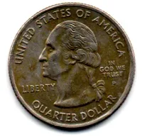 Estados Unidos - 2007P - 25 Cents - Washington - State Quarter Dollar - Foto 2