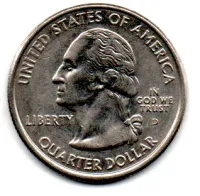 Estados Unidos - 2007D - 25 Cents - Montana - State Quarter Dollar - MBC - Foto 2