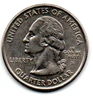 Estados Unidos - 2007D - 25 Cents - Idaho - State Quarter Dollar - MBC - Foto 2