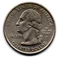 Estados Unidos - 2007P - 25 Cents - Idaho - State Quarter Dollar - MBC - Foto 2
