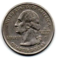 Estados Unidos - 2007P - 25 Cents - Idaho - State Quarter Dollar - Foto 2