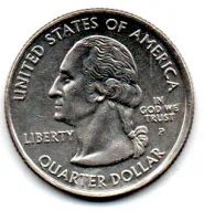 Estados Unidos - 2007P - 25 Cents - Washington - State Quarter Dollar - MBC - Foto 2