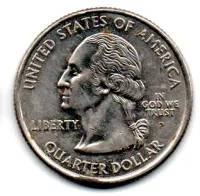 Estados Unidos - 2008P - 25 Cents - New Mexico - State Quarter Dollar - Foto 2
