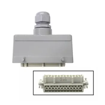 PLUG TOMADA MULTIPOLAR INDUSTRIAL 24 POLOS/ PINOS FEMEA