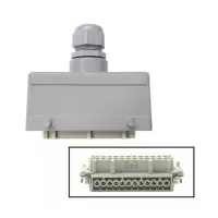 PLUG TOMADA MULTIPOLAR INDUSTRIAL 24 POLOS/ PINOS FEMEA