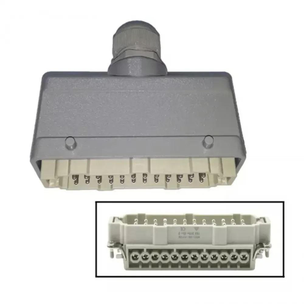 PLUG TOMADA MULTIPOLAR INDUSTRIAL 24 POLOS/ PINOS MACHO