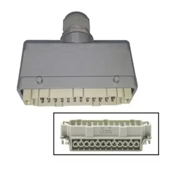 PLUG TOMADA MULTIPOLAR INDUSTRIAL 24 POLOS/ PINOS MACHO