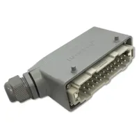 PLUG TOMADA MULTIPOLAR INDUSTRIAL 24 POLOS/ PINOS MACHO - Foto 4