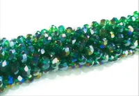 Fio de cristal Verde Jade boreal - 14
