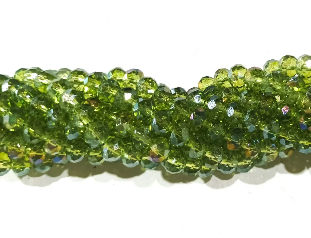 Fio de cristal Oliva Boreal - 18
