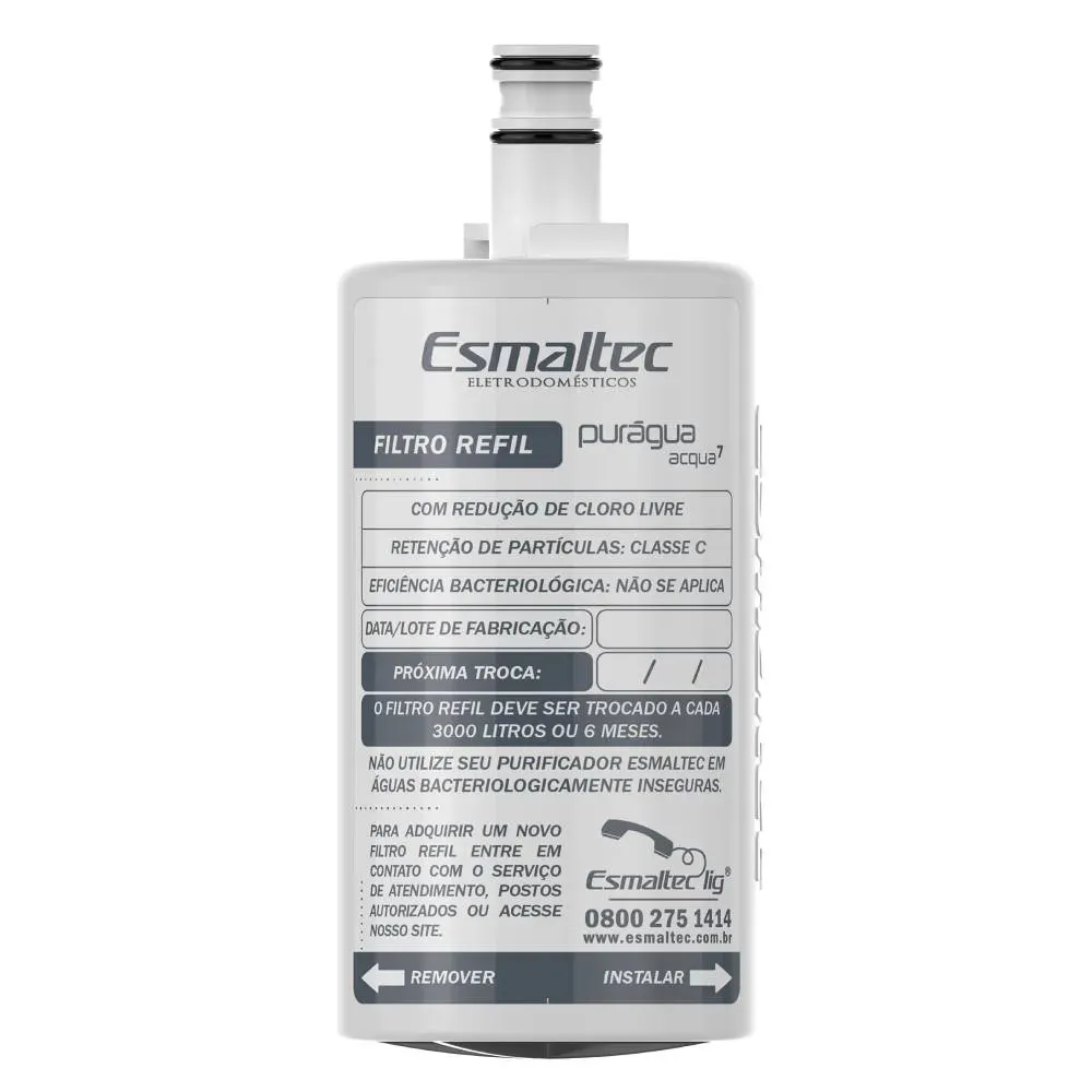 Refil Filtro Esmaltec Acqua7 - Original
