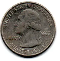 Estados Unidos - 2013D - 25 Cents - New Hampshire - Park Quarter Dollar - Foto 2